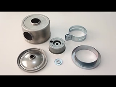 Fabrique de métal ISO personnalisé dessin profond # 6 # 8 # 10 # 12 taille complète Porteurs de veste en aluminium dessin profond