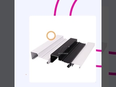 Partie d'extrusion en aluminium