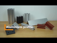 Traitements de surface sur mesure Porte coulissante et cadre de fenêtre Parties d'extrusion en aluminium