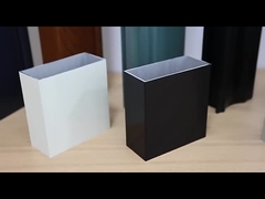 Partie d'extrusion en aluminium