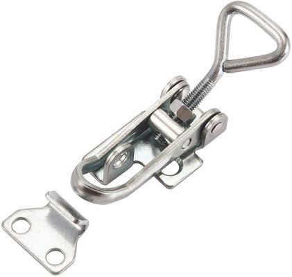 qualité  4006 Spring Toggle Clamp Latch Hasp Mild Stainless Steel For Tool Box Door Window usine
