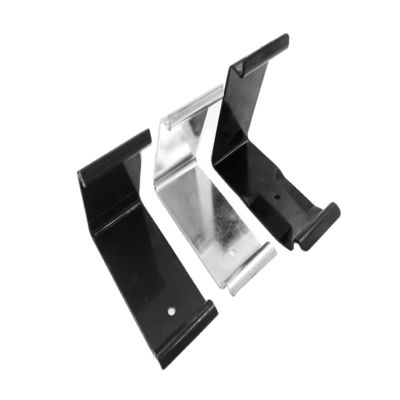 C058 Clips de caisse en noir revêtu d'un revêtement électronique - largeur 35 mm, 1,5 mm en acier de qualité 50