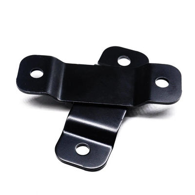 Clip de supports pièces d'emboutissage métalliques personnalisées montage de support de revêtement noir
