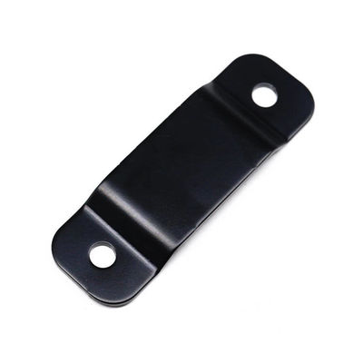 Clip de supports pièces d'emboutissage métalliques personnalisées montage de support de revêtement noir