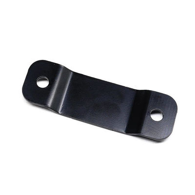 Clip de supports pièces d'emboutissage métalliques personnalisées montage de support de revêtement noir