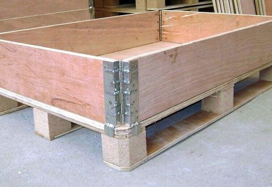 Tailles multiples 220 X 89 X 1,8 mm charnière personnalisée de collier de palettes métalliques pour palettes en bois