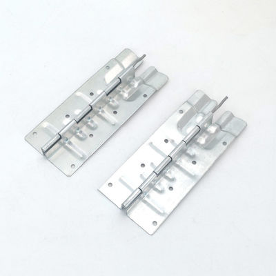 Tailles multiples 220 X 89 X 1,8 mm charnière personnalisée de collier de palettes métalliques pour palettes en bois