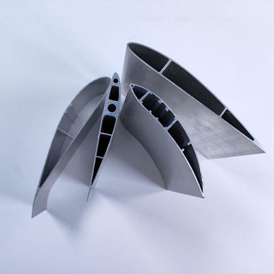 Parties d'extrusion en aluminium 6063 sur mesure avec surface anodisée pour les lames de ventilateur