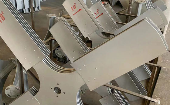 Résistance à la corrosion Lamelles de ventilateur en aluminium Résistance à la chaleur