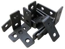 Support d'angle de montage murale en acier inoxydable support d'angle métallique pour bois