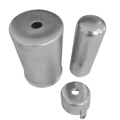 Finition de polissage des composants en acier inoxydable et en aluminium à tirage profond pour la fabrication de tôles de taille personnalisée
