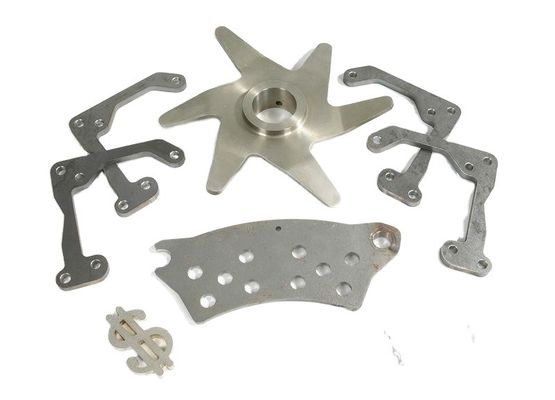 Pièces d'emboutissage métallique en acier inoxydable en aluminium en laiton sur mesure Fabrication de tôles métalliques en cuivre