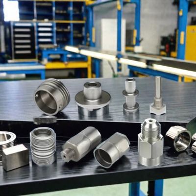 Parties d'usinage de précision CNC en aluminium sur mesure