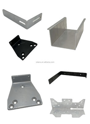 OEM support d'angle personnalisé 90 degrés en acier inoxydable angle de montage support feuille de métal Stamping support en forme de L