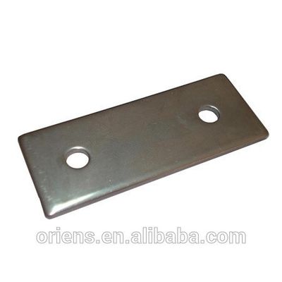 Fabrication de plaques d'aluminium en acier inoxydable de précision personnalisée en laiton
