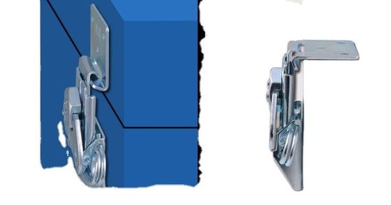 Équipement de surveillance accepté sur mesure Matériel en acier inoxydable 304 Fermeture verrouillable Papillon
