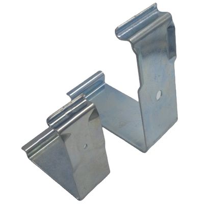 Clips de caisse C058 pour panneaux de 8 mm - Largeur 35 mm, Acier de grade 50 de 1,5 mm
