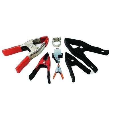 Clamps à ressort en métal de 2 4 6 9 pouces avec poignées en PVC pour le travail du bois
