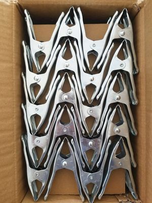 Clamps à ressort en métal de 2 4 6 9 pouces avec poignées en PVC pour le travail du bois