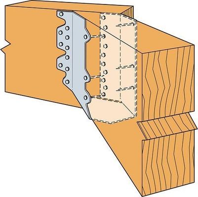 Connecteurs en bois galvanisé en acier multifonctionnel