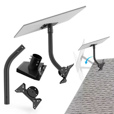 Starlink Gen 3 V3 Pole Mount Kit avec adaptateur de tuyaux métalliques pour l'installation sur le toit et le camping-car