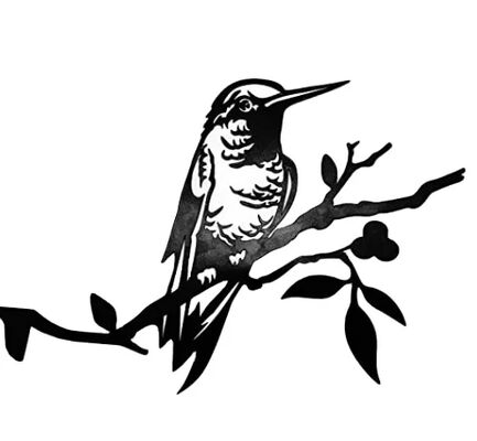 Modèles personnalisés de découpe au laser Artisanat Décorations métalliques pour jardin Ornaments de parc avec couleur personnalisée