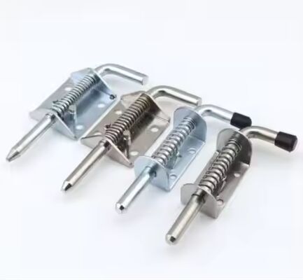 Loquet à ressort en acier inoxydable galvanisé robuste