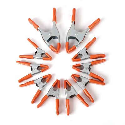 Pinces à ressort métalliques personnalisées, outils, quincaillerie, pinces manuelles, pince métallique blanche 10 cm 15 cm 23 cm