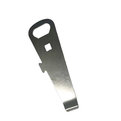 Vente à chaud en usine ouvreuse de bouteille de bière en métal plat en fer inoxydable sublimation