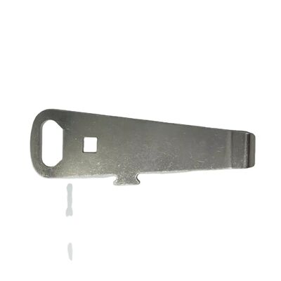 Vente à chaud en usine ouvreuse de bouteille de bière en métal plat en fer inoxydable sublimation