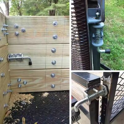 Heavy Duty Hasp Toggle Latch Stainless Steel Cabinet Lock for Tool Box