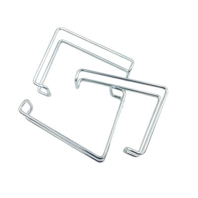 Clips pour caisses en bois à double fil de 4 mm - Sélection de dessins et d'assemblages